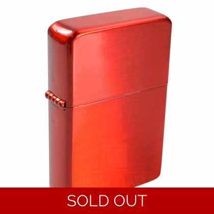 Star - Brass - Red Lighter